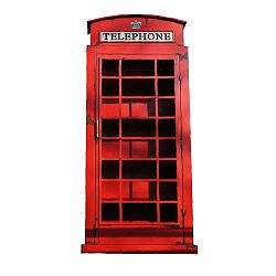 Červená knihovna Antic Line Cabine Telephonique
