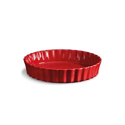 Červená koláčová forma Emile Henry, ⌀ 24 cm