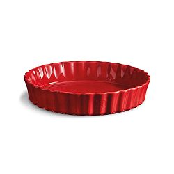 Červená koláčová forma Emile Henry, ⌀ 28 cm