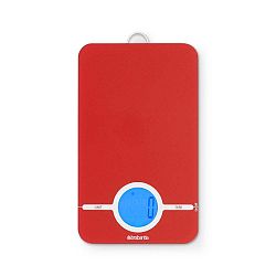 Červená kuchyňská váha Brabantia Timer