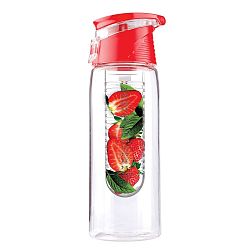 Červená lahev Asobu Flavour It 2 Go, 600 ml