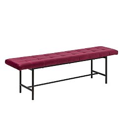 Červená lavice Interstil Sigfrid, délka 160 cm