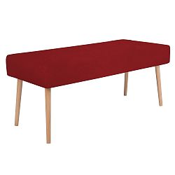 Červená lavice Mazzini Sofas Bergamot
