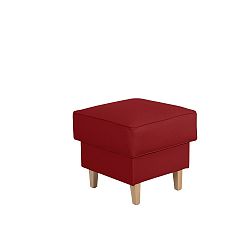 Červená podnožka Max Winzer Lorris Leather Chili