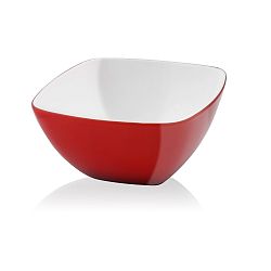 Červená salátová mísa Vialli Design, 14 cm