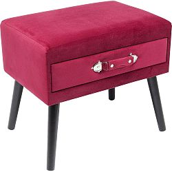 Červená stolička Kare Design Drawer