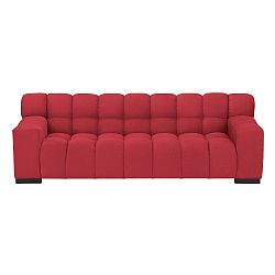 Červená trojmístná pohovka Windsor & Co Sofas Moon