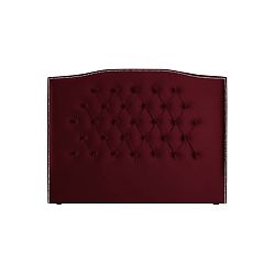 Červené čelo postele Mazzini Sofas, 180 x 120 cm