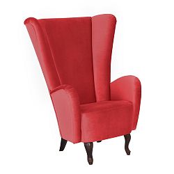 Červené křeslo Max Winzer Aurora Velvet