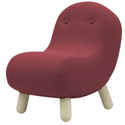 Červené křeslo Softline Bob Vision Red Sand