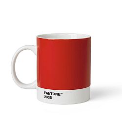 Červený hrnek Pantone 2035, 375 ml