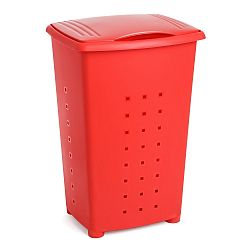 Červený koš na prádlo Ta-Tay, 40 l