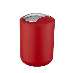 Červený odpadkový koš Wenko Swing Red S