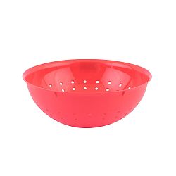 Červený plastový cedník Tantitoni Candy, ⌀ 20 cm