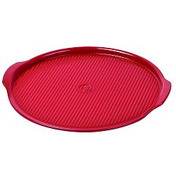Červený podnos na pizzu Emile Henry, ⌀ 30 cm