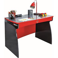 Červený pracovní stůl Champion Racer Study Desk