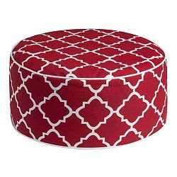 Červený puf Brandani Beehive, ⌀ 53 cm