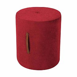 Červený puf Kooko Home Motion, ø 40 cm