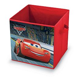 Červený úložný box Domopak Living Cars