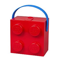 Červený úložný box s rukojetí LEGO®