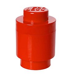 Červený úložný kulatý box LEGO®