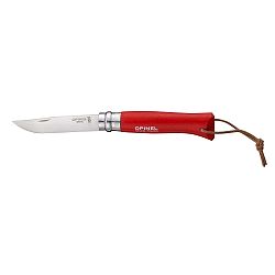 Červený zavírací nůž Opinel Trekking N°08
