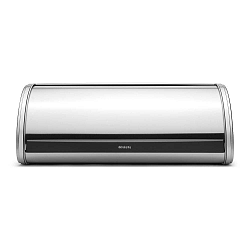 Chlebník ve stříbrné barvě Brabantia Roll Top