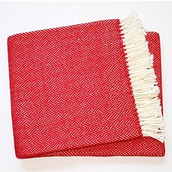 Deka Skyline Red, 140x180 cm