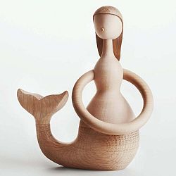 Dekorace z bukového dřeva Architectmade Mermaid