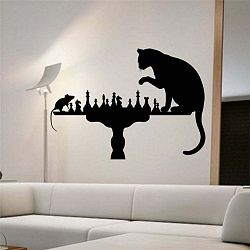 Dekorativní nálepka na stěnu Chess