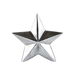 Dekorativní soška KJ Collection Star Silver, 14 cm