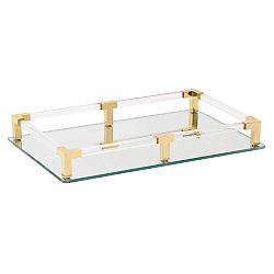 Dekorativní tác InArt Clear Mirror, 44 x 28 cm