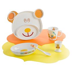 Dětský 5dílný porcelánový set Brandani Bear