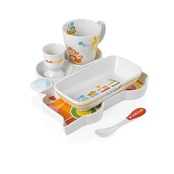 Dětský jídelní porcelánový set Brandani Ciuf
