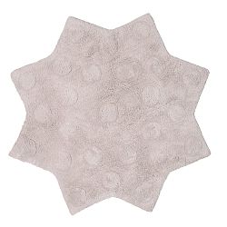 Dětský koberec Nattiot Little Stella Beige, Ø 90 cm