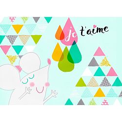 Dětský koberec Pooch Tea Up, 50 x 97 cm