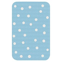Dětský modrý koberec Zala Living Dots, 67 x 120 cm