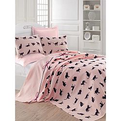 Dětský přehoz přes postel Cats, 160 x 230 cm