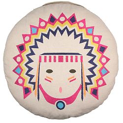 Dětský sedací puf Nattiot Coussin Tribal