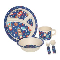Dětský set nádobí Space, 5 ks
