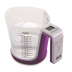 Digitální váha a odměrka JOCCA Purple Cup