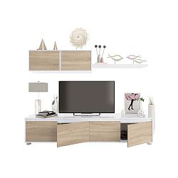 Dřevěná TV sestava Evergreen House Unit