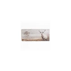 Dřevěný obraz Graham & Brown Stag, 70 x 30 cm