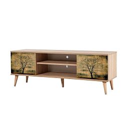 Dřevěný TV stolek Fokas Tree