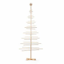 Dřevěný vánoční stromek Nature Home, výška 45 cm