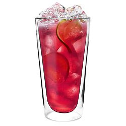 Dvojitá long sklenice Vialli Design Amo, 300 ml