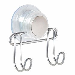 Dvojitý háček s přísavkou InterDesign Turn-N-Lock