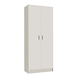 Dvoudveřová bílá skříňka Evergreen House Kawai