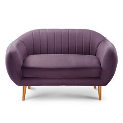 Dvoumístná pohovka Comete Stripes Purple