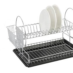 Dvoupatrový odkapávač Sabichi Chrome Dish
